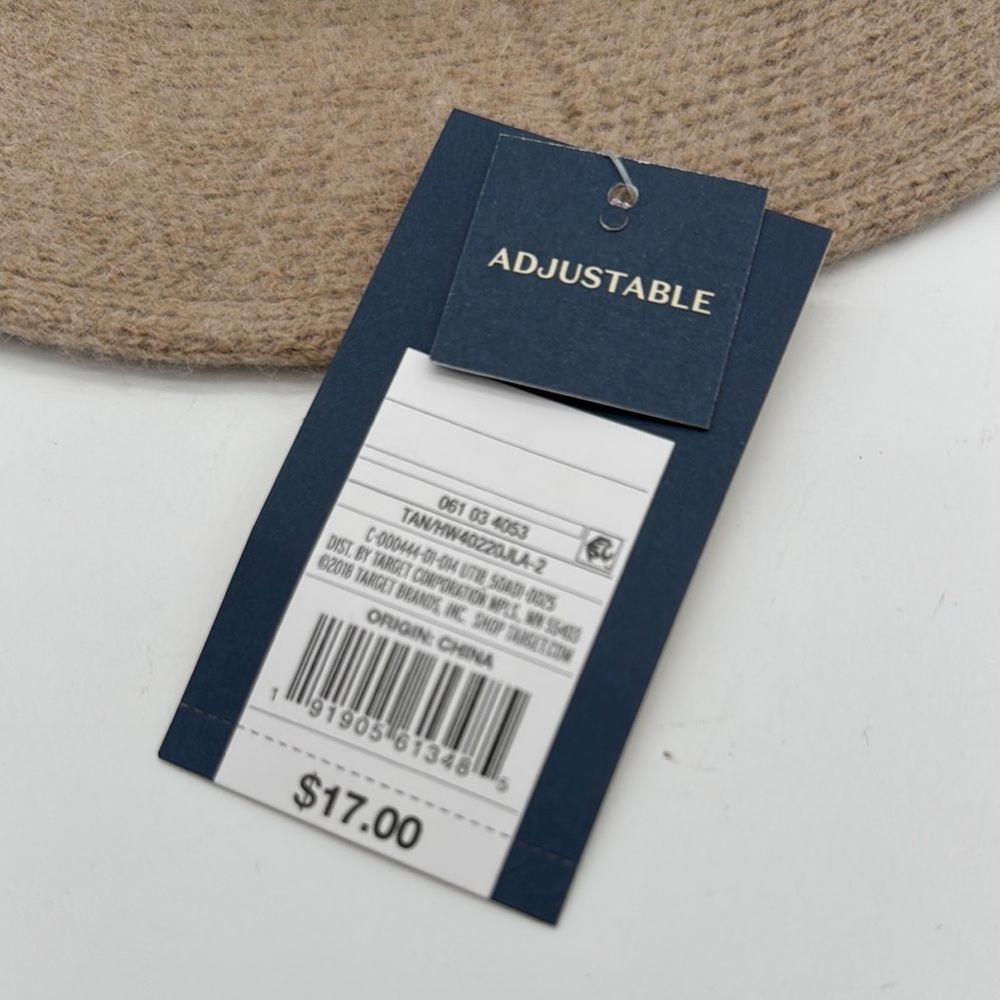 Universal Thread Tan Wool Hat - Picture 5 of 8